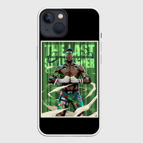 Чехол для iPhone 13 с принтом Исраэль Адесанья в Курске,  |  | adesanya | anime | avatar | isi | israel | izi | last | mma | stylebender | the | ufc | аватар | адесанья | аниме | боец | единоборства | исраэль | мма | смешанные | юфс