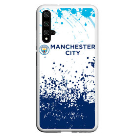 Чехол для Honor 20 с принтом Manchester City. в Курске, Силикон | Область печати: задняя сторона чехла, без боковых панелей | fc | football | football club | manchester city | sport | манчестер сити | спорт | спортивные | униформа | фирменные цвета | фк | футбол | футбольный клуб