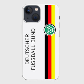 Чехол для iPhone 13 mini с принтом СБОРНАЯ ГЕРМАНИЯ в Курске,  |  | champion | deutscher | football | fussball | germany | sport | бавария | берлин | германия | сборная | спорт | триколор | футбол