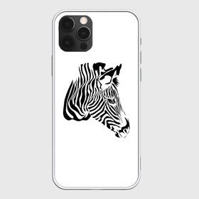 Чехол для iPhone 12 Pro Max с принтом Zebra в Курске, Силикон |  | Тематика изображения на принте: africa | black | savanna | stripe | white | zebra | африка | белый | зебра | полоска | саванна | черный