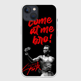 Чехол для iPhone 13 с принтом Israel Adesanya в Курске,  |  | habib | israel adesanya | mma | ufc | адесанья | адэсанья | боец | борец | израель | израэль | исраэль адесанья | конор макгрегор | мма | нурмагомедов | хабиб | юфс