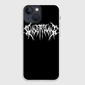 Чехол для iPhone 13 mini с принтом GHOSTEMANE (НА СПИНЕ) в Курске,  |  | Тематика изображения на принте: america | eric whitney | ghostemane | trash | usa | америка | сша | треш