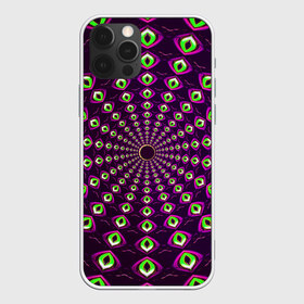Чехол для iPhone 12 Pro Max с принтом Fractal-SSS в Курске, Силикон |  | abstraction | fractal | light green | mandala | pattern | pink | shape | symmetry | texture | абстракция | розовый | салатовый | симметрия | текстура | узор | формы | фрактал