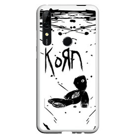 Чехол для Honor P Smart Z с принтом korn в Курске, Силикон | Область печати: задняя сторона чехла, без боковых панелей | acoustic | blind | coming undone | download | falling away from me | freak on a leash | korn | lyrics | music | narcissistic cannibal | official | official video | twisted transistor | vevo | word up | группа слипнот | коян | рок