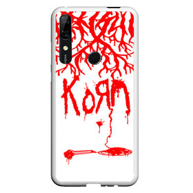 Чехол для Honor P Smart Z с принтом korn в Курске, Силикон | Область печати: задняя сторона чехла, без боковых панелей | acoustic | blind | coming undone | download | falling away from me | freak on a leash | korn | lyrics | music | narcissistic cannibal | official | official video | twisted transistor | vevo | word up | группа слипнот | коян | рок