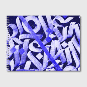 Альбом для рисования с принтом Graffiti в Курске, 100% бумага
 | матовая бумага, плотность 200 мг. | Тематика изображения на принте: abstraction | art | graffiti | labels | letters | multi colored | paint | surface | texture | абстракция | арт | буквы | граффити | краска | надписи | поверхность | разноцветный | текстура