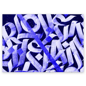 Поздравительная открытка с принтом Graffiti в Курске, 100% бумага | плотность бумаги 280 г/м2, матовая, на обратной стороне линовка и место для марки
 | abstraction | art | graffiti | labels | letters | multi colored | paint | surface | texture | абстракция | арт | буквы | граффити | краска | надписи | поверхность | разноцветный | текстура