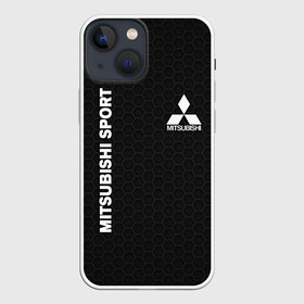 Чехол для iPhone 13 mini с принтом MITSUBISHI в Курске,  |  | mitsubishi | авто | автомобиль | лого | логотип | митсубиси | митсубиши | соты | текстура