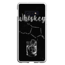 Чехол для Samsung S10E с принтом Формула Виски в Курске, Силикон | Область печати: задняя сторона чехла, без боковых панелей | 2020 | alcohol | whiskey | вискарь | виски | кола | лед | спирт | стакан | формула | химия