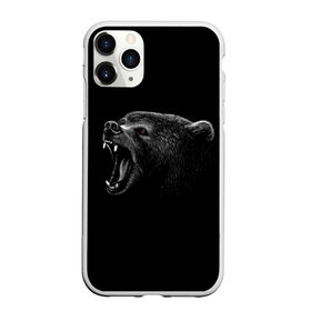 Чехол для iPhone 11 Pro Max матовый с принтом Медведь в Курске, Силикон |  | голова медведя | животные | звери | медведи | медведь | хищники