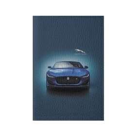 Обложка для паспорта матовая кожа с принтом Jaguar в Курске, натуральная матовая кожа | размер 19,3 х 13,7 см; прозрачные пластиковые крепления | car | jaguar | power | predator | автомобиль | мощь | хищник | ягуар