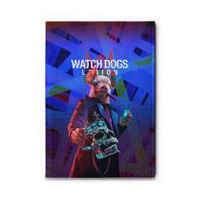 Обложка для автодокументов с принтом Watch Dogs: Legion в Курске, натуральная кожа |  размер 19,9*13 см; внутри 4 больших “конверта” для документов и один маленький отдел — туда идеально встанут права | dedsec | legion | watch dogs | watch dogs 2 | watch dogs 3 | watch dogs lgion | watch dogs: legion | вотч | вотч догс | вотч догс 3 | вотч догс легион | догз | игра вотч догз | неоновый | обложка watch dogs: legion | свинья из  watch dogs