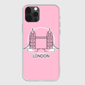 Чехол для iPhone 12 Pro Max с принтом Лондон London Tower bridge в Курске, Силикон |  | bridge | england | english | gb | london | tower | uk | английский | англия | башни | великобритания | закат | иконка | лайнарт | лондон | мост | надпись | розовый круг | слово | тауэрский | юк