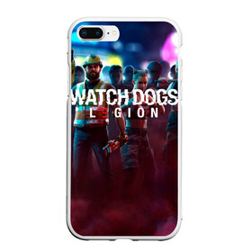 Чехол для iPhone 7Plus/8 Plus матовый с принтом Watch Dogs Legion в Курске, Силикон | Область печати: задняя сторона чехла, без боковых панелей | 