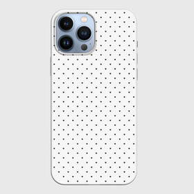 Чехол для iPhone 13 Pro Max с принтом Сердечки черные на белом в Курске,  |  | heart pattern | hearts | polka dot hearts | сердечки | сердечки в стиле горошек | сердечки горошек | сердечки узорчик | сердце | сердце узор | узор горошек