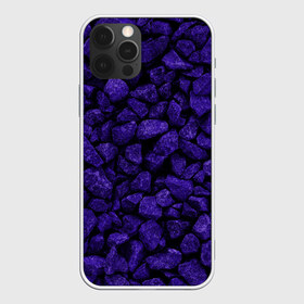 Чехол для iPhone 12 Pro Max с принтом Purple-StoneS в Курске, Силикон |  | abstraction | forms | gravel | pebbles | purple | stones | texture | абстракция | галька | гравий | камни | текстура | фиолетовый | формы