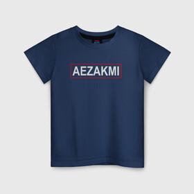 Детская футболка хлопок с принтом AEZAKMI gta  в Курске, 100% хлопок | круглый вырез горловины, полуприлегающий силуэт, длина до линии бедер | aezakmi | gta | san andres | жизнь | игры | коды gta | коды гта | манкрафт | подарок другу