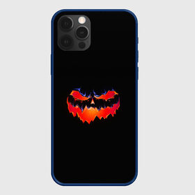 Чехол для iPhone 12 Pro с принтом HALLOWEEN в Курске, силикон | область печати: задняя сторона чехла, без боковых панелей | злая тыква | подарок на хэллоуин | тыква светящаяся | хэллоуин