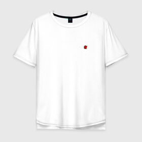 Мужская футболка хлопок Oversize с принтом Свет внутри в Курске, 100% хлопок | свободный крой, круглый ворот, “спинка” длиннее передней части | 