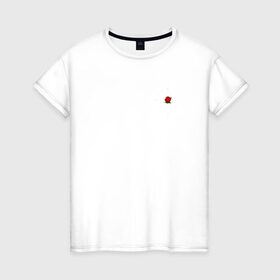 Женская футболка хлопок с принтом Свет внутри в Курске, 100% хлопок | прямой крой, круглый вырез горловины, длина до линии бедер, слегка спущенное плечо | 