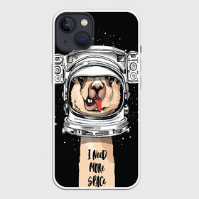 Чехол для iPhone 13 с принтом Космическая Лама в Курске,  |  | gagarin | гагарин | день космонавтики | жираф | звездная пыль | звезды | земля | космонавт | космос | лама | луна | скафандр | шея | юрий
