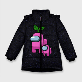 Зимняя куртка для девочек 3D с принтом Among us Pink+ kid Pink в Курске, ткань верха — 100% полиэстер; подклад — 100% полиэстер, утеплитель — 100% полиэстер. | длина ниже бедра, удлиненная спинка, воротник стойка и отстегивающийся капюшон. Есть боковые карманы с листочкой на кнопках, утяжки по низу изделия и внутренний карман на молнии. 

Предусмотрены светоотражающий принт на спинке, радужный светоотражающий элемент на пуллере молнии и на резинке для утяжки. | among | among us | among us impostor | among us lime | among us lime+ kid lime | among us pink+ kid pink | among us red+ kid red | among us предатель | imposter | амонг | амонг ас | амонг ас предатель | игра про космос | космос | предатель
