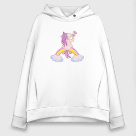 Женское худи Oversize хлопок с принтом Pony unicorn on a rainbow в Курске, френч-терри — 70% хлопок, 30% полиэстер. Мягкий теплый начес внутри —100% хлопок | боковые карманы, эластичные манжеты и нижняя кромка, капюшон на магнитной кнопке | cartoon | clouds | flower | horse | kawaii | pink | pony | rainbow | unicorn | бабочка | держит цветок | детский | единорог | животные | забавный | звери | конь | лошадка | лошадь | милый | облака | пони | поняшка | радуга | рог