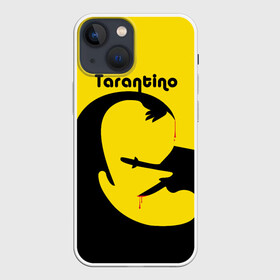 Чехол для iPhone 13 mini с принтом Тарантино в Курске,  |  | head | tarantino | голова | капля | меч | нож | рука | тарантино