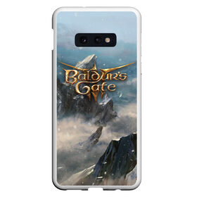 Чехол для Samsung S10E с принтом Baldurs Gate в Курске, Силикон | Область печати: задняя сторона чехла, без боковых панелей | baldurs gate | dungeons and dragons | game | games | role play | rpg | игра | игры | подземелья и драконы | ролевые игры | рпг