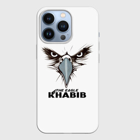 Чехол для iPhone 13 Pro с принтом Орел в Курске,  |  | khabib | the eagle | боец | бои | борец | борьба | дагестан | мма | нурмагомедов | орел | птица | хабиб | чемпион