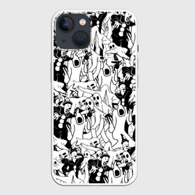 Чехол для iPhone 13 с принтом GHOSTEMANE в Курске,  |  | Тематика изображения на принте: andromeda | ghostemane | hades. | mercury | nihil | rap | гостмейн | готика | реп