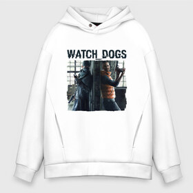 Мужское худи Oversize хлопок с принтом Watch dogs (Z) в Курске, френч-терри — 70% хлопок, 30% полиэстер. Мягкий теплый начес внутри —100% хлопок | боковые карманы, эластичные манжеты и нижняя кромка, капюшон на магнитной кнопке | Тематика изображения на принте: black viceroys | ubisoft montreal | watch dogs | watchdogs | watch_dogs | взлом | делфорд уэйд | дефолт | джей би | джей би маркович | дэмиен брэнкс | клара лилл | куинн | лаки | лис | мститель | пирс | рэймонд кинни | сторожевые п