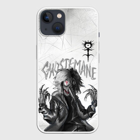 Чехол для iPhone 13 с принтом GHOSTEMANE в Курске,  |  | Тематика изображения на принте: andromeda | ghostemane | hades. | mercury | nihil | rap | гостмейн | готика | реп