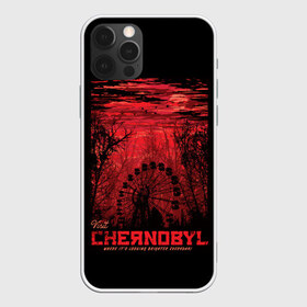Чехол для iPhone 12 Pro Max с принтом Чернобыль в Курске, Силикон |  | chernobyl | chernobyl nuclear power plant | exclusion zone | pripyat | radiation | stalker | зона отчуждения | припять | радиация | сталкер | чаэс | чернобыль