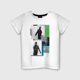 Детская футболка хлопок с принтом saluki rap в Курске, 100% хлопок | круглый вырез горловины, полуприлегающий силуэт, длина до линии бедер | Тематика изображения на принте: rap | saluki | saluki rap | рэп | рэпер | салюки