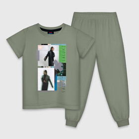 Детская пижама хлопок с принтом saluki rap в Курске, 100% хлопок |  брюки и футболка прямого кроя, без карманов, на брюках мягкая резинка на поясе и по низу штанин
 | Тематика изображения на принте: rap | saluki | saluki rap | рэп | рэпер | салюки