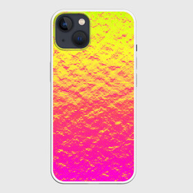 Чехол для iPhone 13 с принтом Яркий закат в Курске,  |  | abstraction | casual | gradient | hot | yellow | абстракция | блестящий | блики | вода | волны | градиент | закат | золотистый | краска | красочный | небеса | неоновый | облака | пастельный | пляж | рассвет | сияние