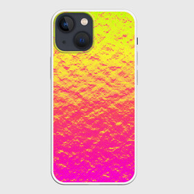 Чехол для iPhone 13 mini с принтом Яркий закат в Курске,  |  | abstraction | casual | gradient | hot | yellow | абстракция | блестящий | блики | вода | волны | градиент | закат | золотистый | краска | красочный | небеса | неоновый | облака | пастельный | пляж | рассвет | сияние