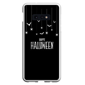 Чехол для Samsung S10E с принтом happy halloween в Курске, Силикон | Область печати: задняя сторона чехла, без боковых панелей | 