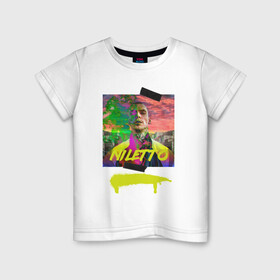Детская футболка хлопок с принтом Niletto в Курске, 100% хлопок | круглый вырез горловины, полуприлегающий силуэт, длина до линии бедер | niletto | краш | любимка niletto | нилето