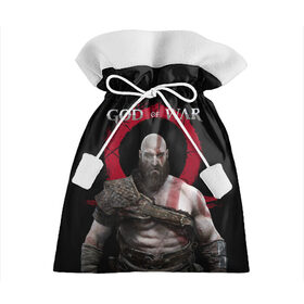 Подарочный 3D мешок с принтом God of War в Курске, 100% полиэстер | Размер: 29*39 см | armor | atreus | axe | cory barlog | god of war | kratos | loki | nextgen | playstation 5 | ps5 | santa monica studiogames | атрей | бог войны | броня | игры | кори барлог | кратос | локи | некстген | плейстейшен 5 | пс5 | рагнарек | рыцарь | топор