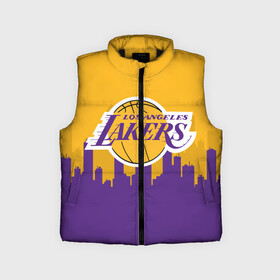 Детский жилет утепленный 3D с принтом LOS ANGELES LAKERS в Курске,  |  | 24 lakers | kobe bryant | lakers | los angeles lakers | баскетбол. | коби брайант | лос анджелес лейкерс | лосанджелес лейкерс