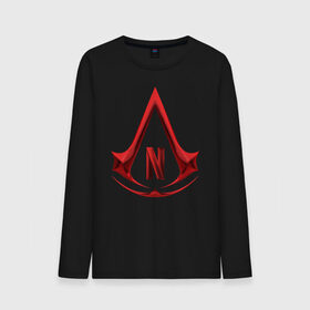 Мужской лонгслив хлопок с принтом Assassins Creed Netflix в Курске, 100% хлопок |  | ac | games | netflix | ubisoft | vikings | викинги | игры | нетфликс | сериалы | юбисофт