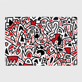Магнитный плакат 3Х2 с принтом Африканский хаос в Курске, Полимерный материал с магнитным слоем | 6 деталей размером 9*9 см | minimal | абстракция | креатив | минимализм | текстуры