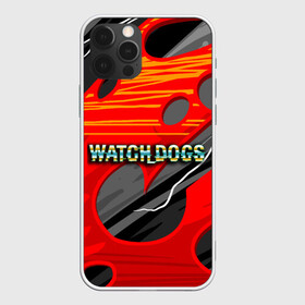 Чехол для iPhone 12 Pro с принтом Watch Dogs Recing в Курске, силикон | область печати: задняя сторона чехла, без боковых панелей | dogs | legion | logo | text | watch | взлом | игра | легион | лого | символ | текст | хак | хакер | хакеры