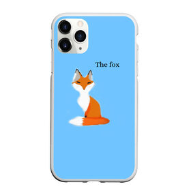 Чехол для iPhone 11 Pro матовый с принтом The fox в Курске, Силикон |  | fox | the fox | лиса