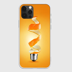 Чехол для iPhone 12 Pro Max с принтом АПЕЛЬСИН-ЛАМПОЧКА в Курске, Силикон |  | апельсин | лампочка | новый год | оранжевый цвет | позитив