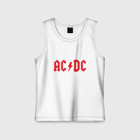 Детская майка хлопок с принтом AC DC в Курске,  |  | ac dc | australian | hard rock | music | rock | rock band | rocknroll | sydney | австралийская | музыка | рок | рок группа | рок н ролл | сидней | хард рок