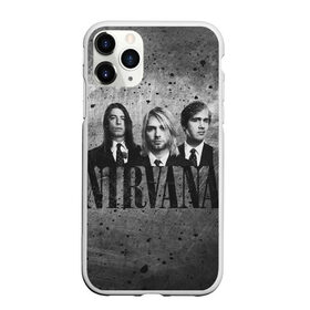 Чехол для iPhone 11 Pro матовый с принтом Нирвана в Курске, Силикон |  | kurt cobain | nirvana | rock | курт кобейн | нирвана | рок