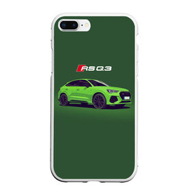 Чехол для iPhone 7Plus/8 Plus матовый с принтом AUDI RS Q3 (Z) в Курске, Силикон | Область печати: задняя сторона чехла, без боковых панелей | audi | auto | perfomance | q3 | rs | rs q3 | rsq3 | sport | авто | автомобиль | автомобильные | ауди | бренд | ку 3 | ку3 | марка | машины | перфоманс | рс | спорт